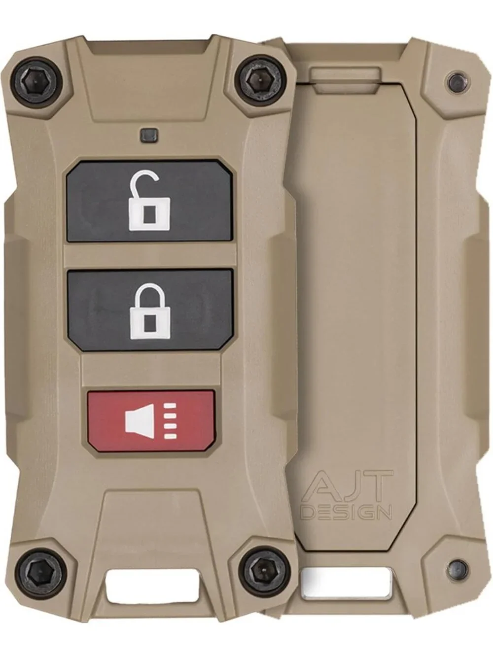 Rugged Replacement Key Fob Case for Jeep Wrangler JL & Gladiator JT | Durable